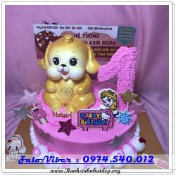 Mẫu Bánh Sinh Nhật Đẹp - A938